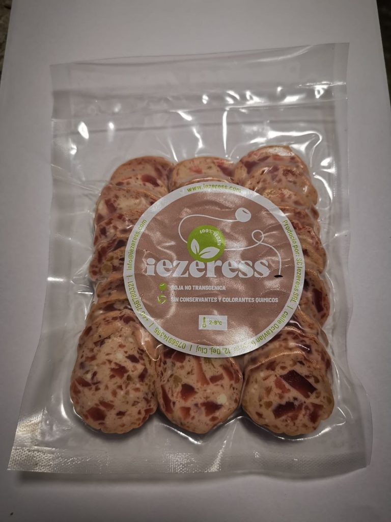 Fuet lonchas Iezeress -  productos veganos para amantes de la carne
