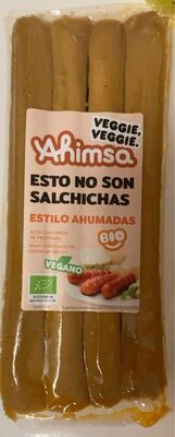 Salchichas ahumadas Ahimsa - productos veganos para amantes de la carne